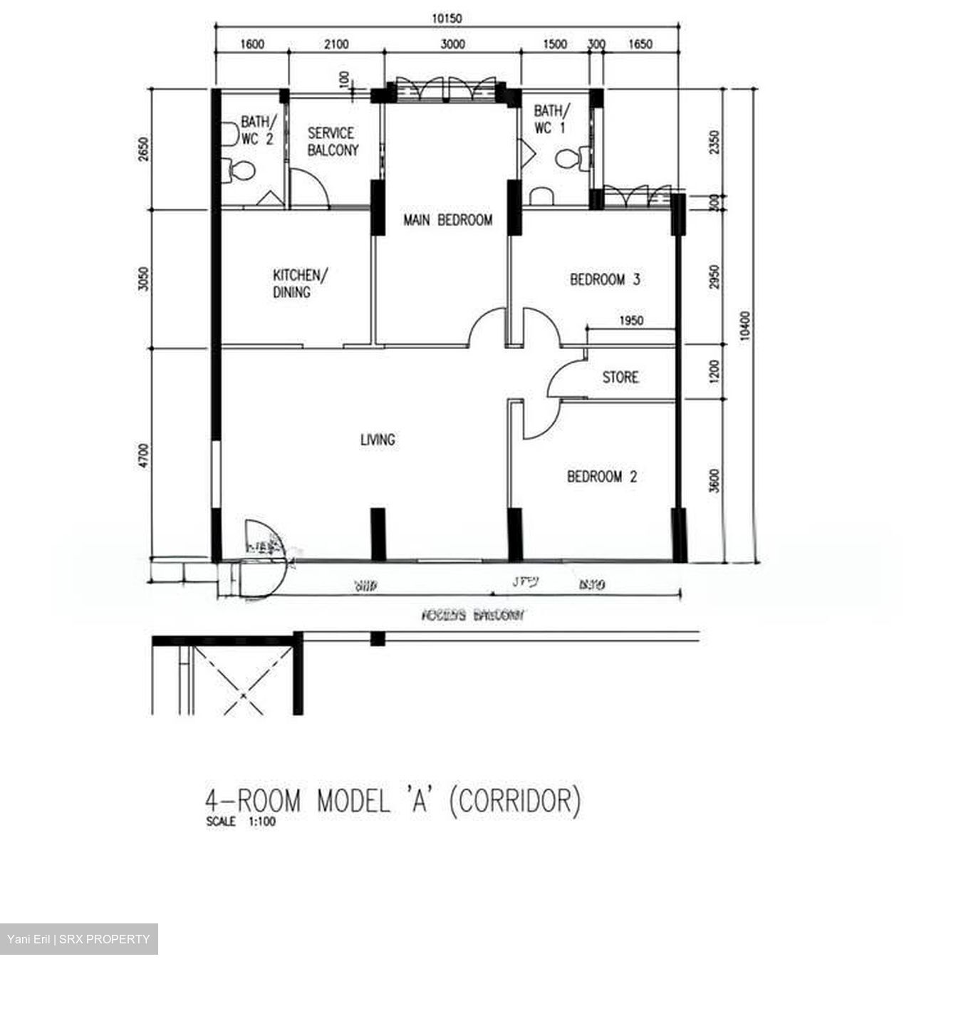 Blk 891 Tampines Avenue 8 (Tampines), HDB 4 Rooms #592998181